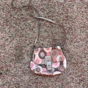 Pink y2k Coach Purse